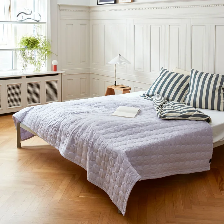 HAY - Connect Bett 180 cm, warm grey