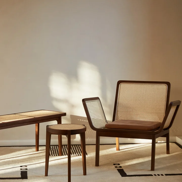 Rattan-Möbel im französischen Kolonialstil