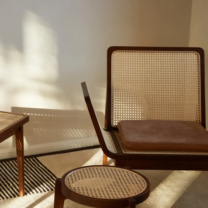 Feine Rattan-Möbel im skandinavischen Stil