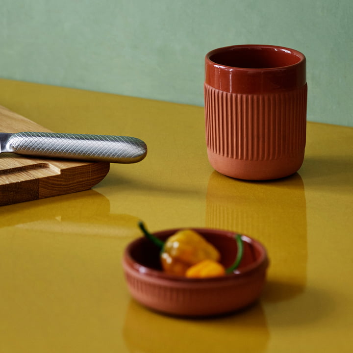 Der Junto Becher von Normann Copenhagen ist rutschfest
