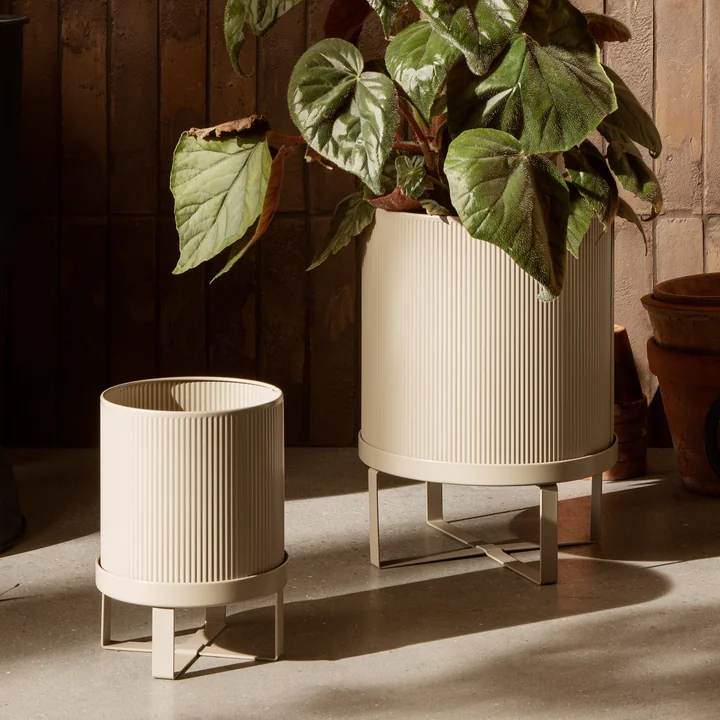 Die Bau Pflanztöpfe von Ferm Living in verschiedenen Größen