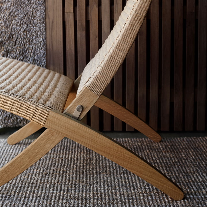 MG501 Cuba Chair von Carl Hansen in der Ausführung Naturgeflecht / Eiche