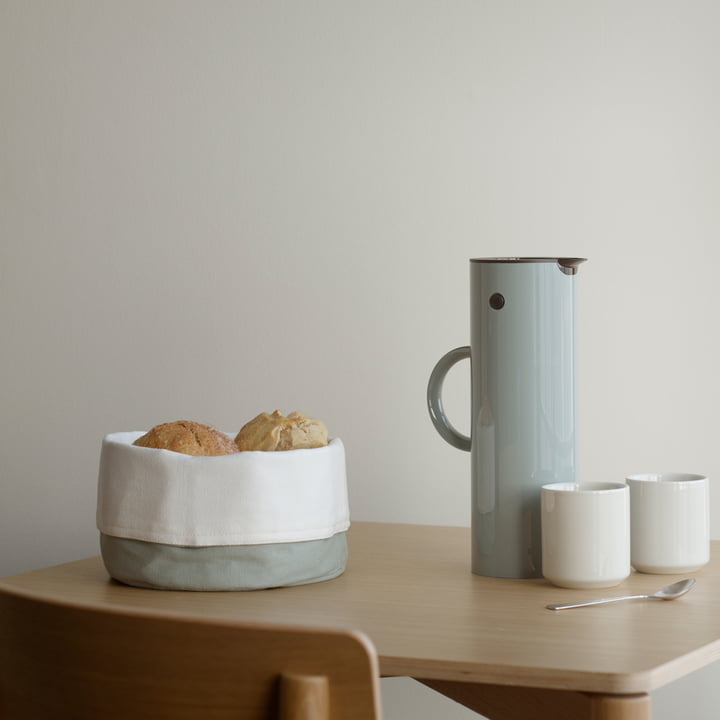 Die Brottasche von Stelton in der aktuellen Trendfarbe Pastell-Grün