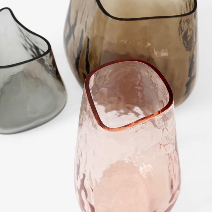 Die Collect Glas Vasen von &Tradition werden mundgeblasen und geschliffen