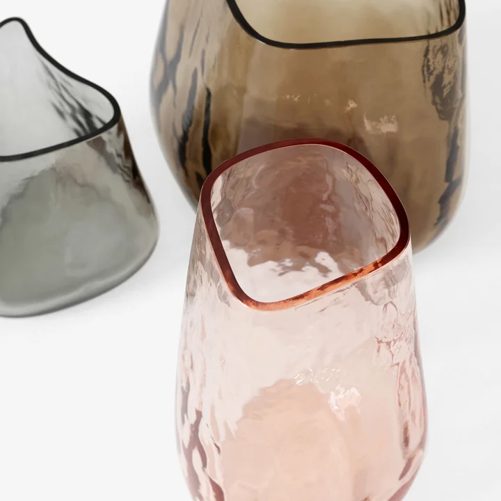 Die Collect Glas Vasen von &Tradition werden mundgeblasen und geschliffen