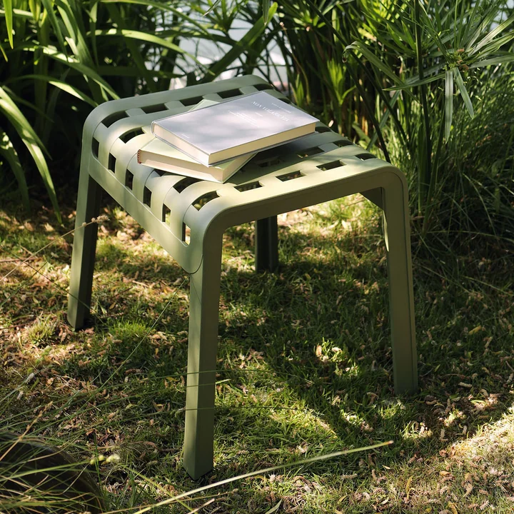 Der Poggio Hocker von Nardi in agave in der Natur