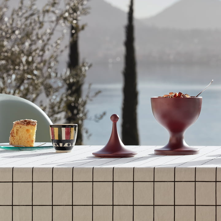 Ceramic Containers von Vitra in dark aubergine