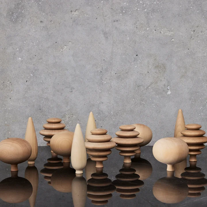 Die verschiedenen My Tree Figuren von Andersen Furniture 