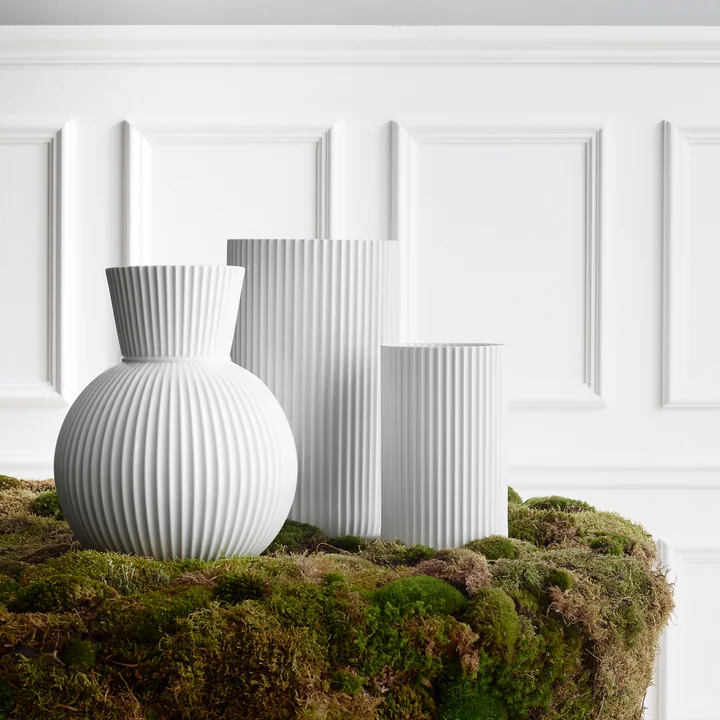 Lyngbyvase (weiß) von Lyngby Porcelæn