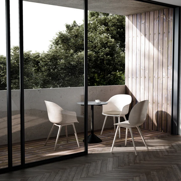 Bat Dining Stuhl Outdoor von Gubi