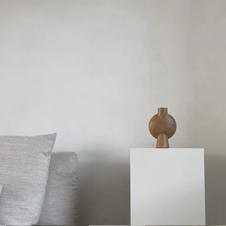 Sphere Vase Bubl Mini von 101 Copenhagen in ocker