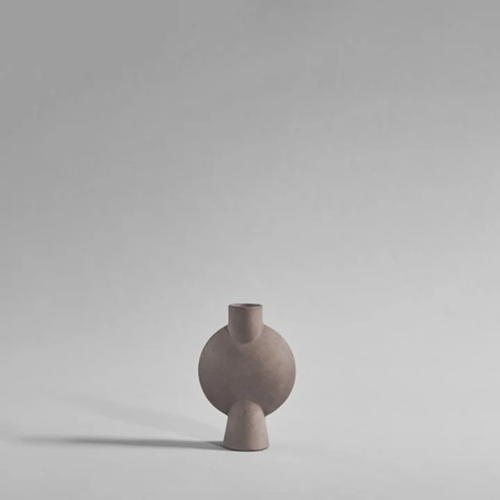 Sphere Vase Bubl Mini von 101 Copenhagen in taupe
