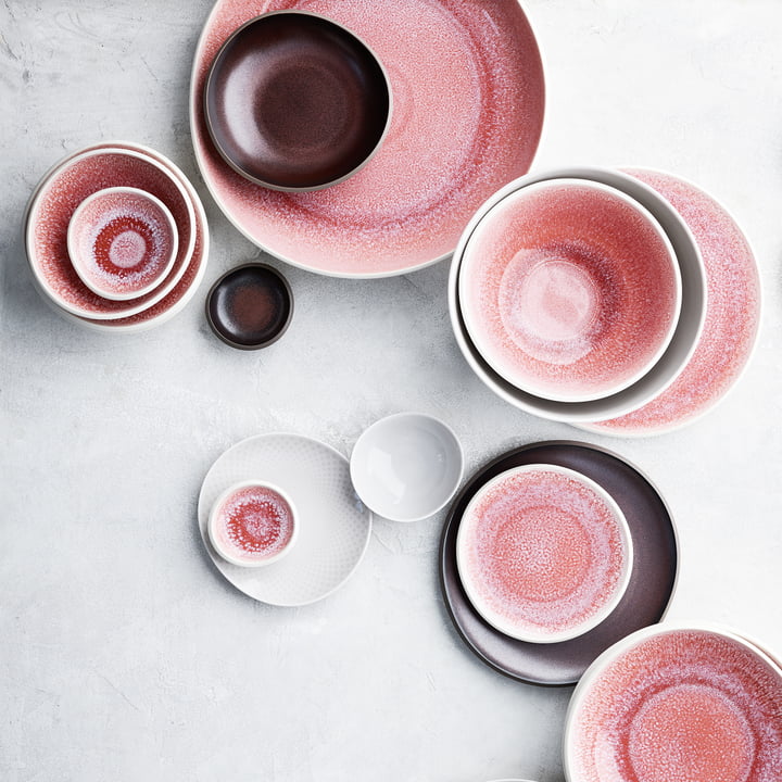 Das Junto Geschirr von Rosenthal in der neuen Trend-Farbe rose quartz