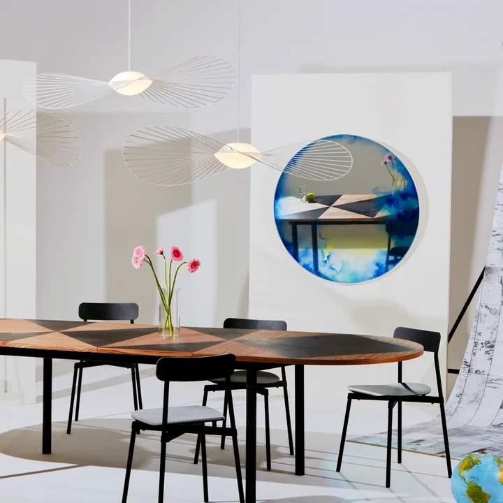 Fromme Stuhl Outdoor von Petite Friture in schwarz