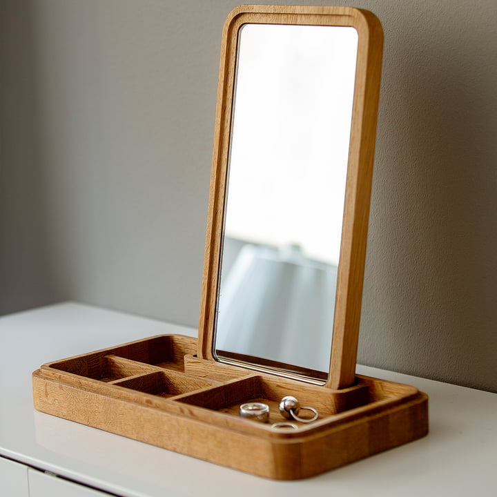 Mirror Box Schmuckaufbewahrung mit Spiegel von Spring Copenhagen | Connox