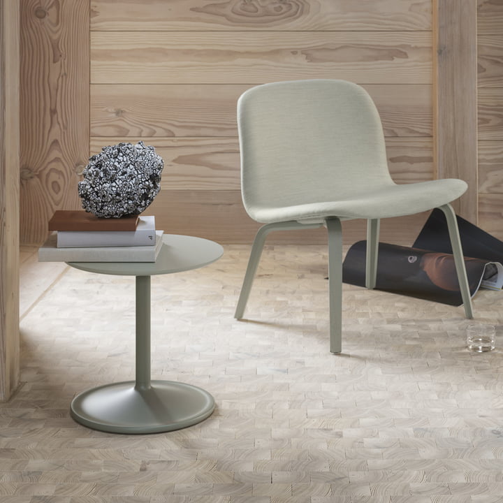 Soft Beistelltisch von Muuto in dusty green