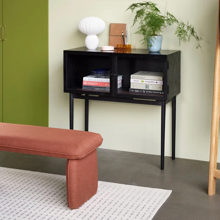 Gemütliche Bank im Wohnzimmer