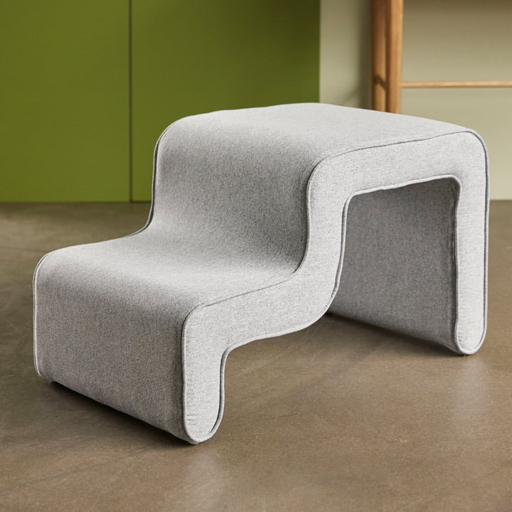 Stylischer Pouf mit gemütlichem Polyesterpolster