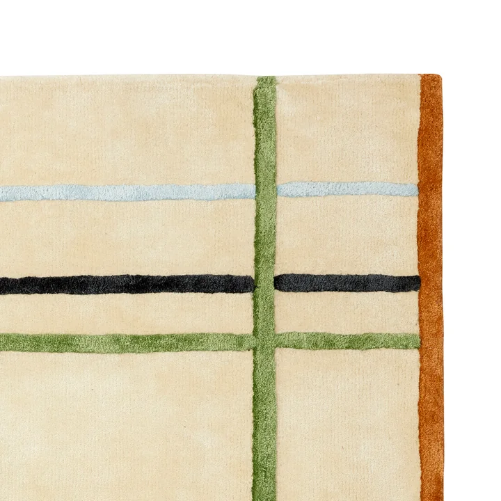 Teppich gemustert 120 x 180 cm, bunt von Hübsch Interior
