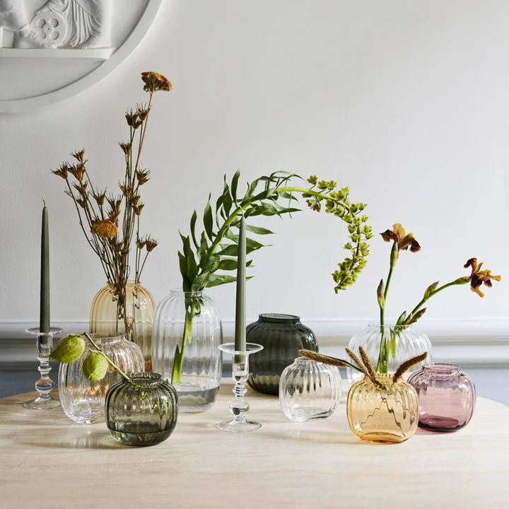 Primula Vase oval von Holmegaard