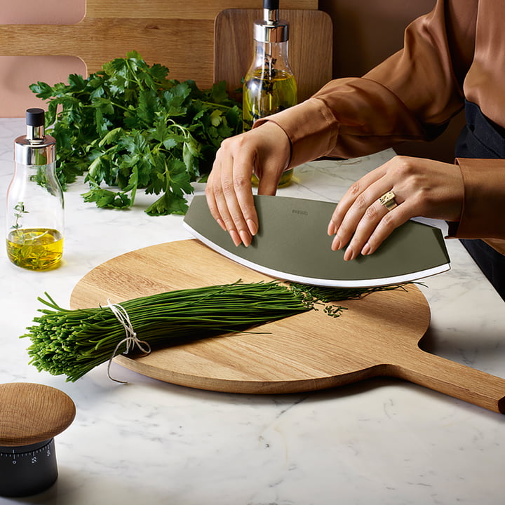 Green Tool Pizza- / Kräutermesser von Eva Solo