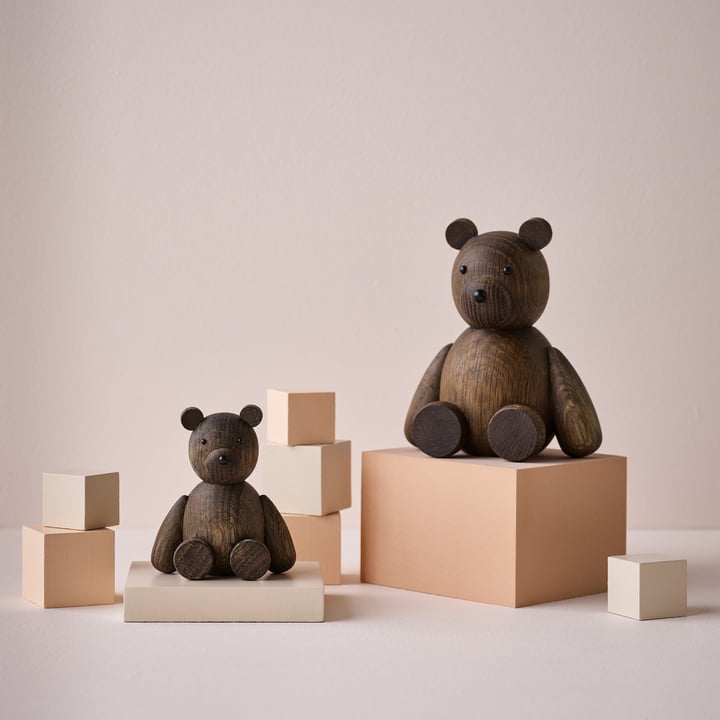 Teddy Holzfigur von Lucie Kaas