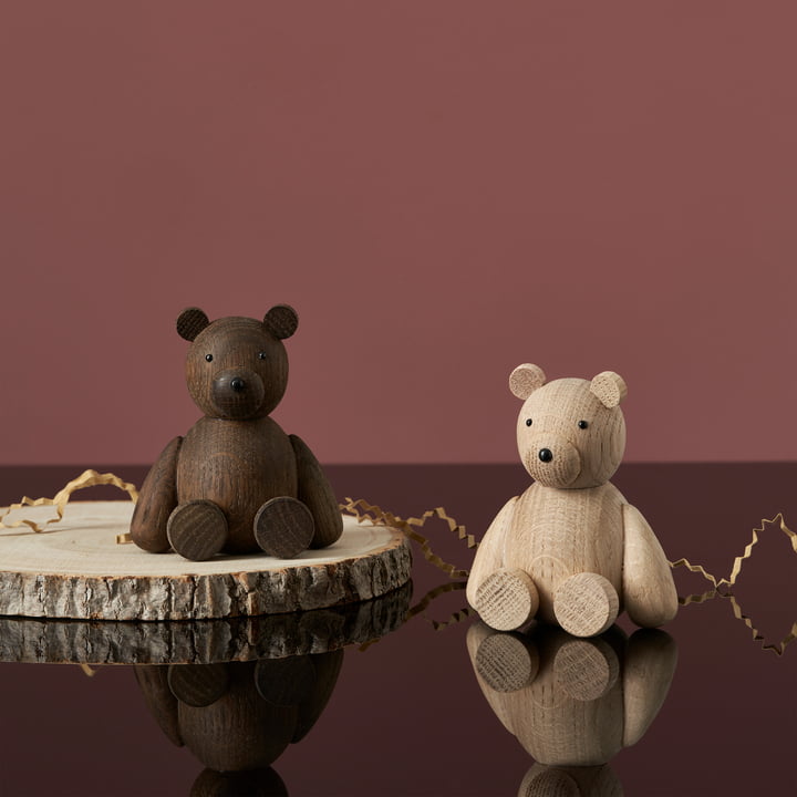 Teddy Holzfigur von Lucie Kaas