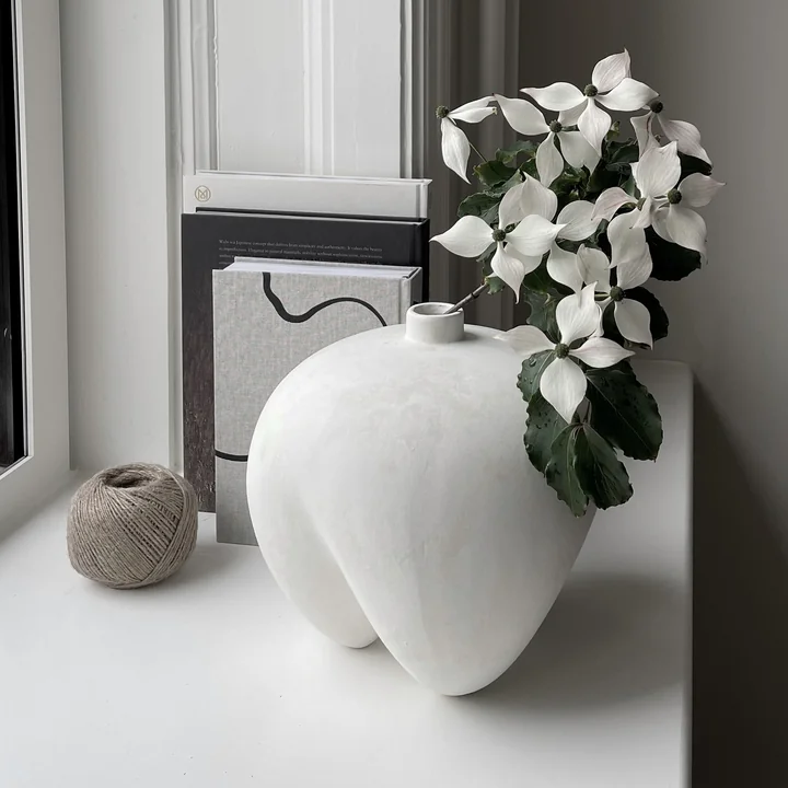 Sumo Vase Mini von 101 Copenhagen in bone white