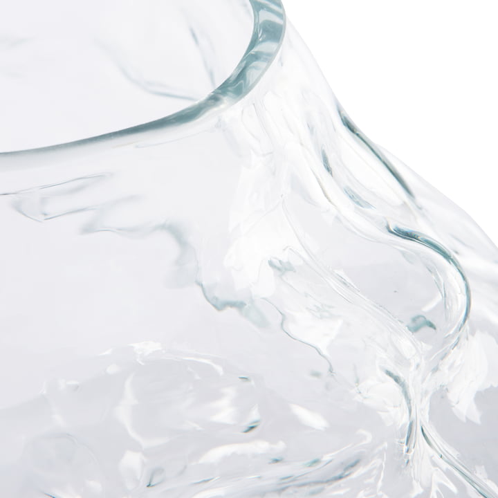 Objects Cloud Vase von HKliving in der Ausführung klar