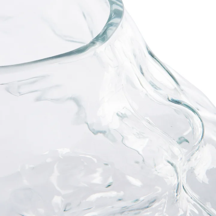 Objects Cloud Vase von HKliving in der Ausführung klar