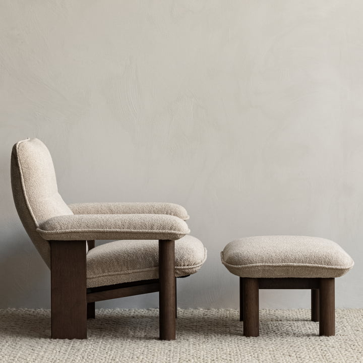 Brasilia Lounge Chair und Ottoman von Audo