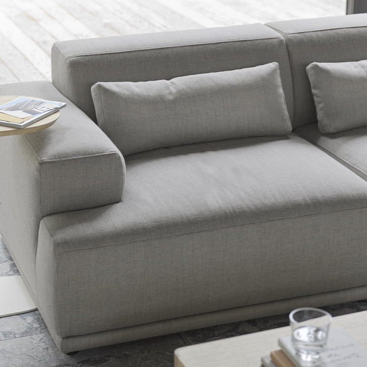 Connect Soft Modular Sofa, Re-Wool 129 von Muuto