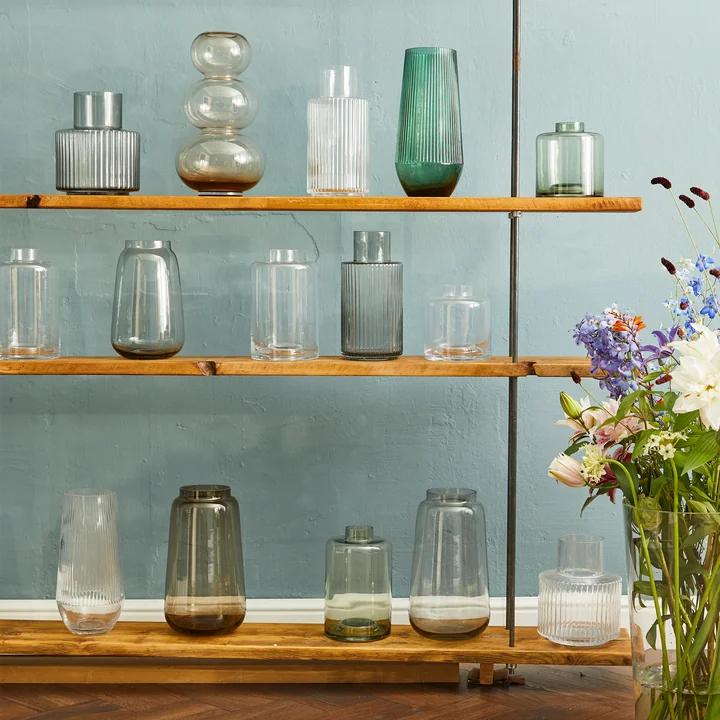 Glasvasen von Collection