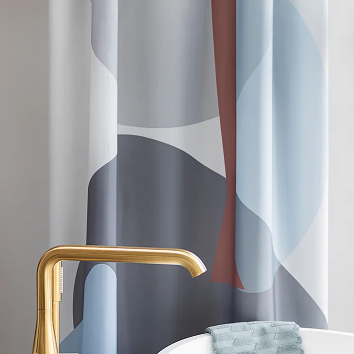 Gallery Duschvorhang von Mette Ditmer in hellgrau