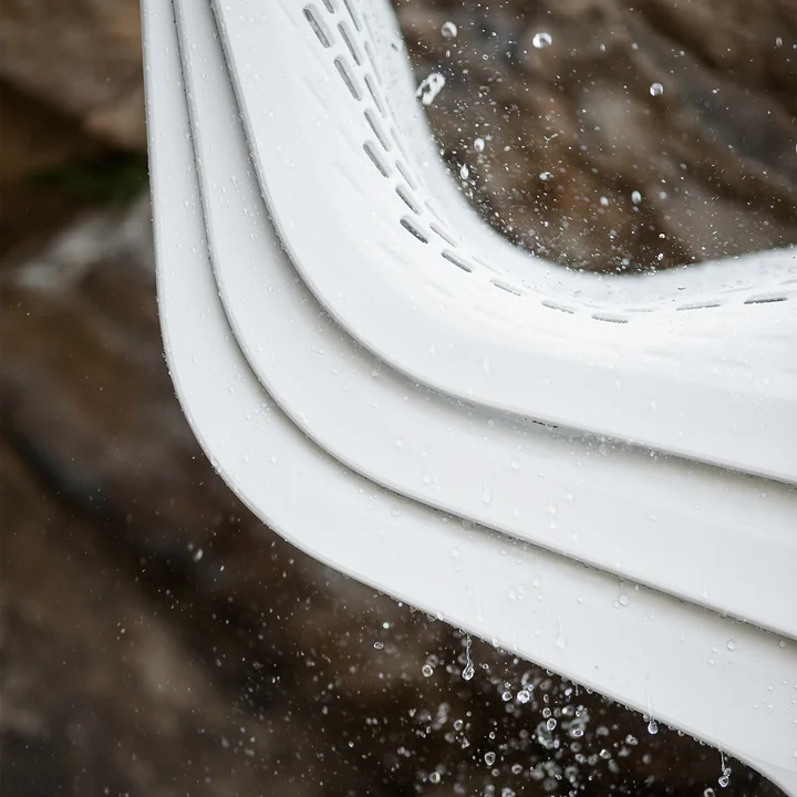 Plank - Myto Stuhl, outdoor, weiß