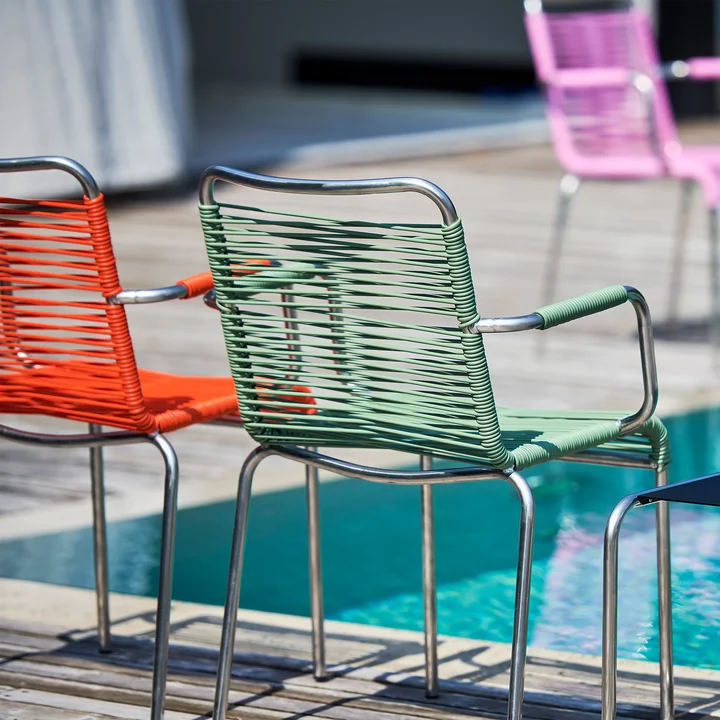 Mya Spaghetti Outdoor Stuhl von Fiam