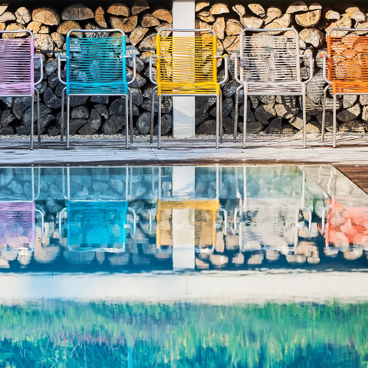 Mya Spaghetti Outdoor Stuhl von Fiam