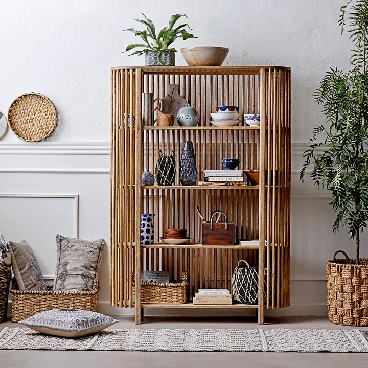 Sali Bücherregal von Bloomingville in braun