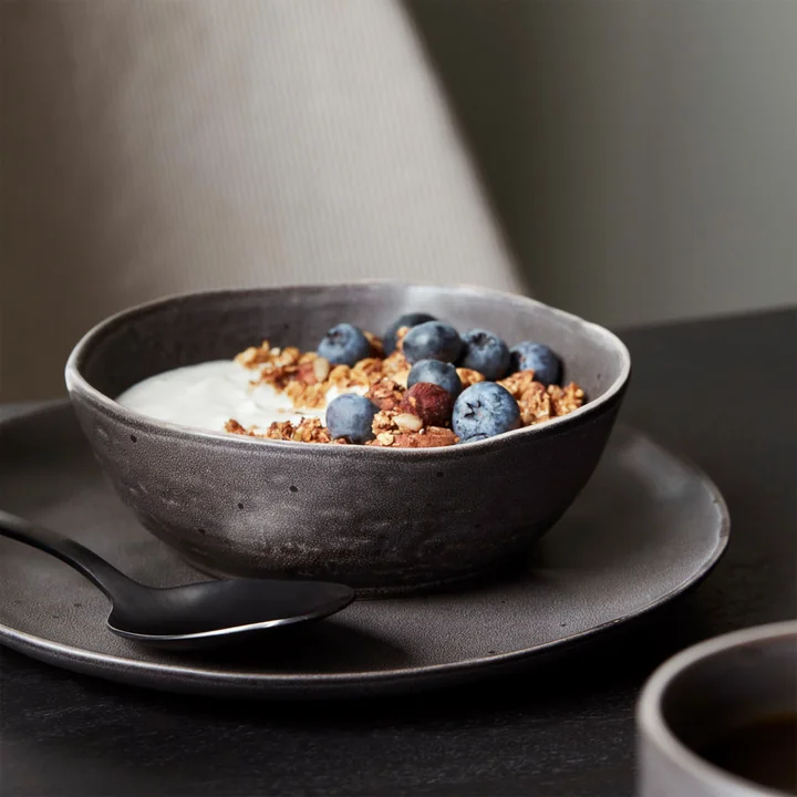 Rustic Schale von House Doctor in dunkelgrau