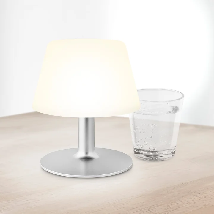 SunLight Garten-Tischleuchte LED von Eva Solo in der Farbe weiß