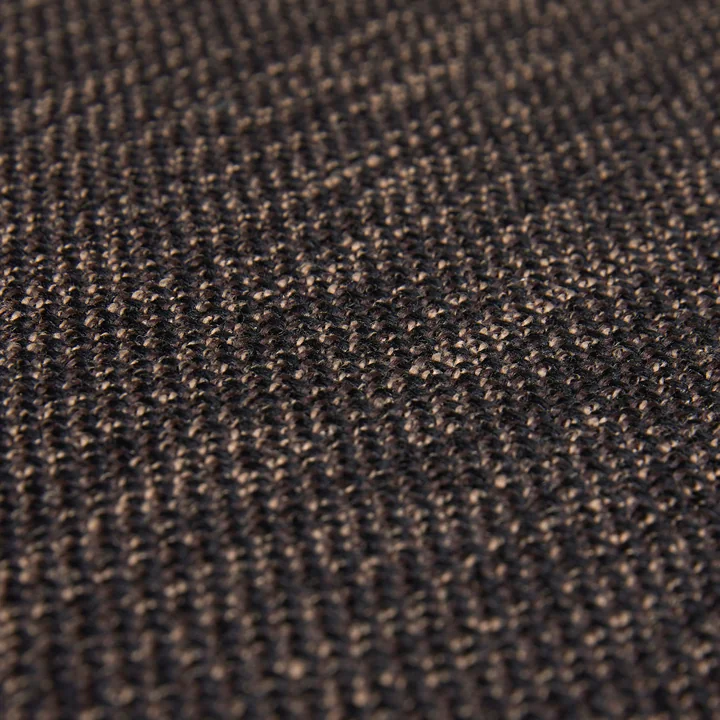 Silo Hocker von Hübsch Interior in der Farbe schwarz