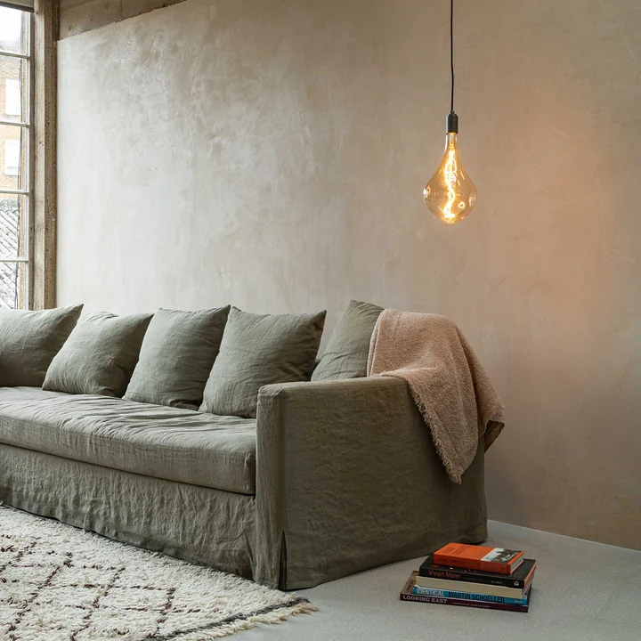 Tala - Voronoi III LED-Leuchtmittel E27 5W, Ø 20 cm, transparent grau