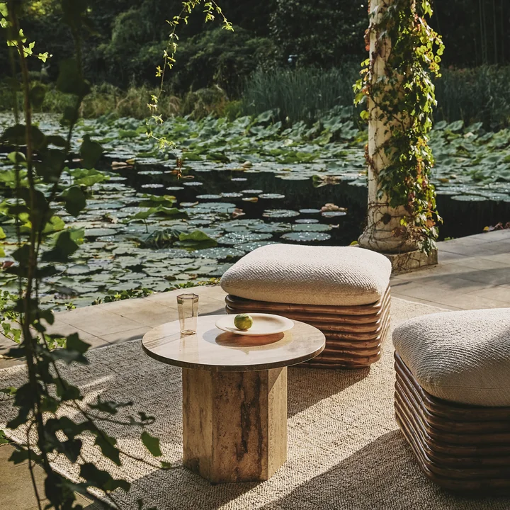 Bohemian 72 Outdoor Ottoman von Gubi