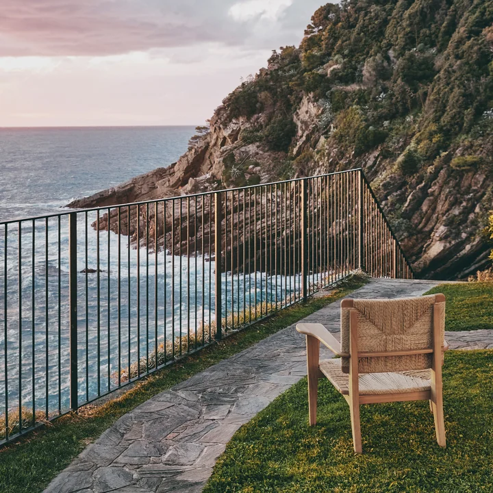 F-Chair Outdoor Lounge Stuhl von Gubi