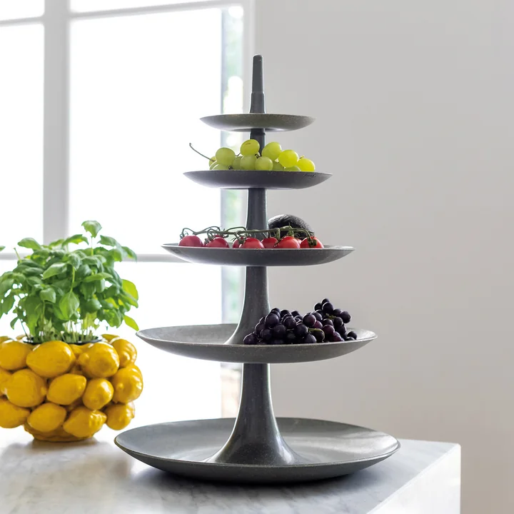 Babell Etagere big, nature ash grey von Koziol