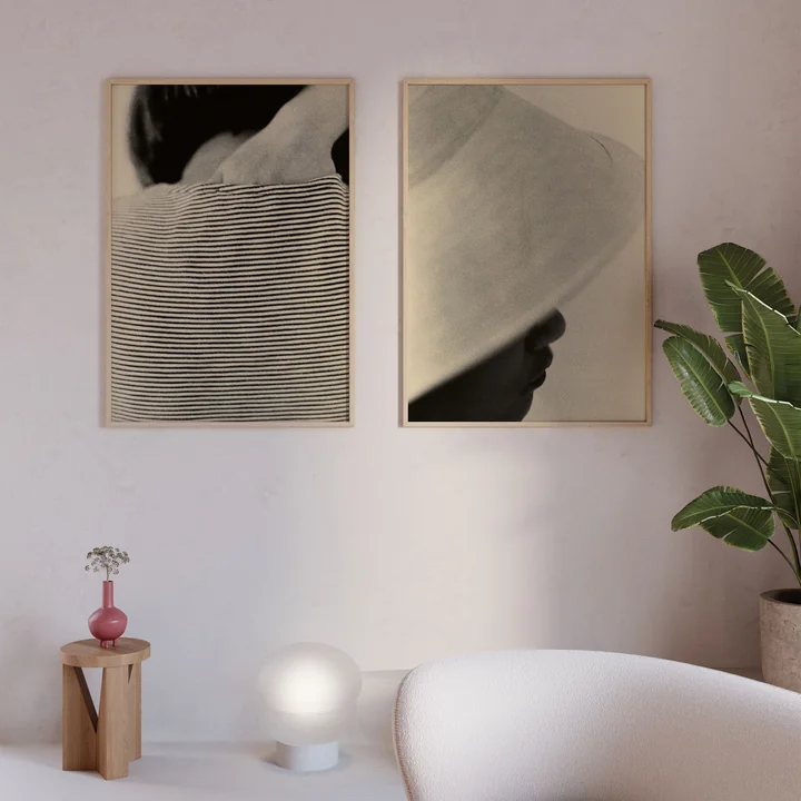 Girl and Hat Poster von Paper Collective