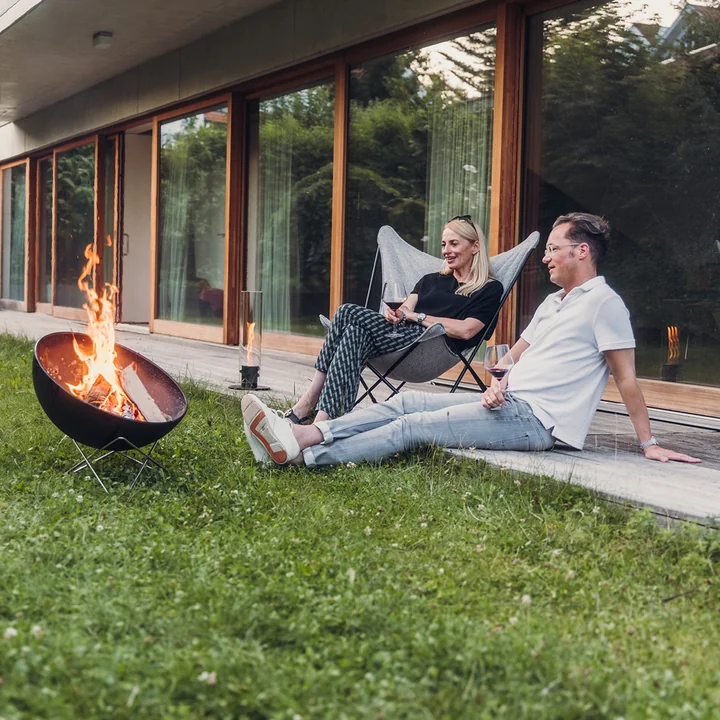 Bowl Feuerschale mit Drahtfuß von höfats