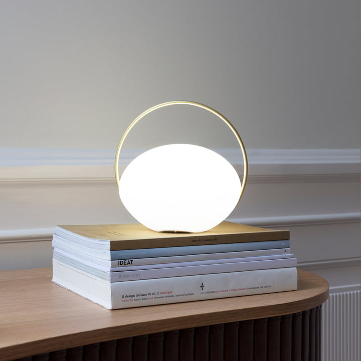 Orbit LED Akku-Tischleuchte von Umage