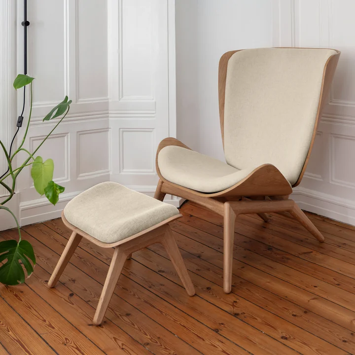 The Reader Sessel und Ottoman von Umage