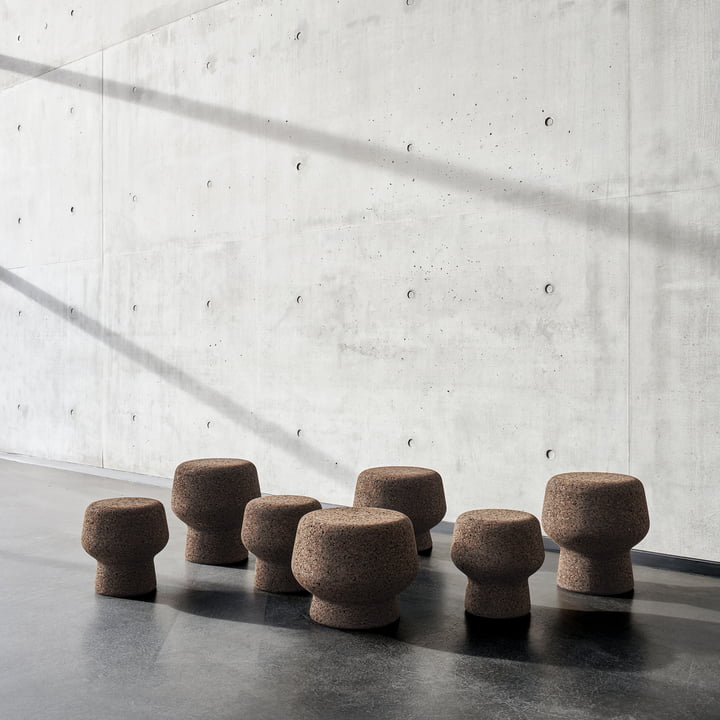 Corker Hocker braun von ClassiCon